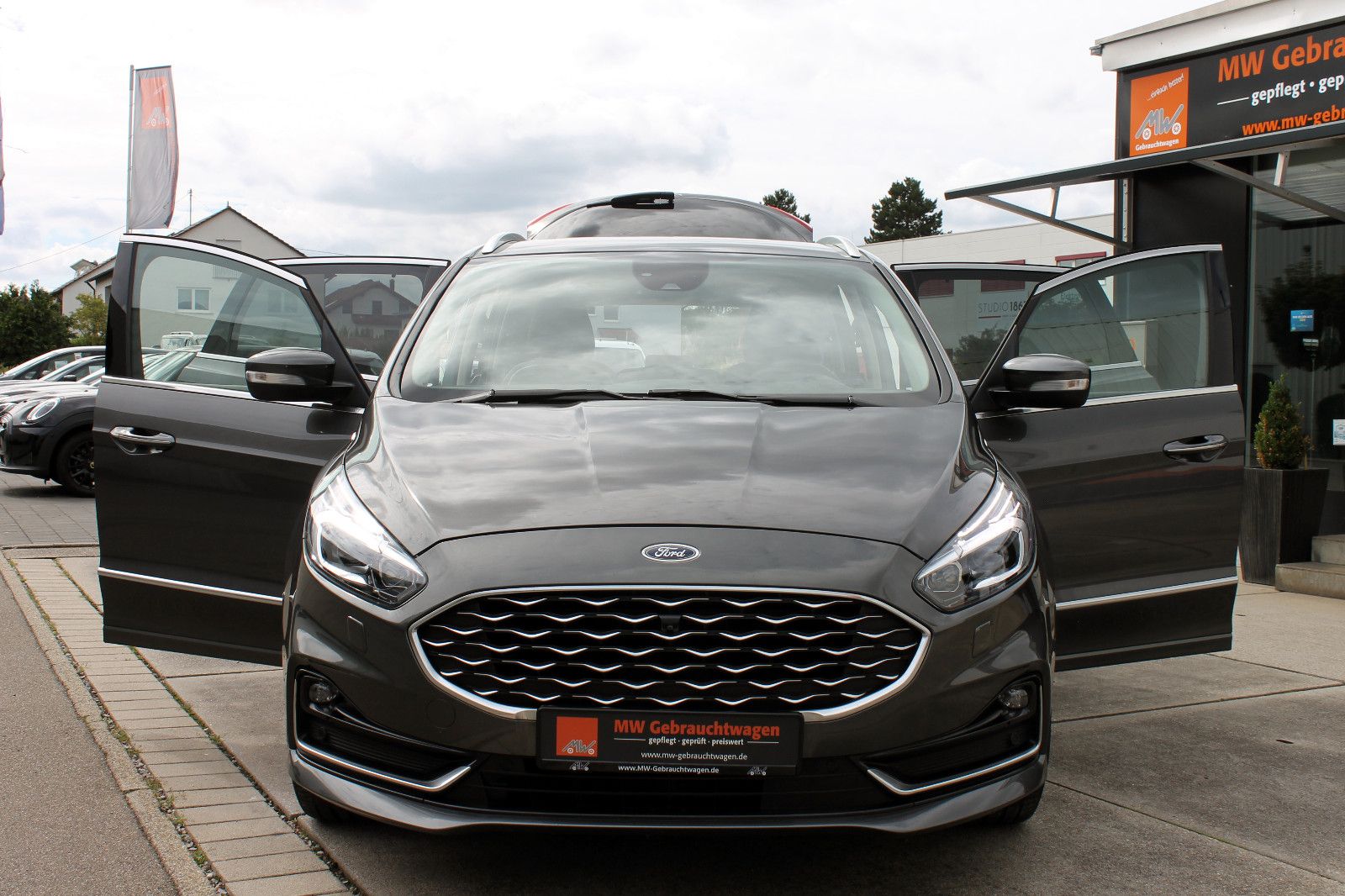 Fahrzeugabbildung Ford S-Max Vignale 2.0 7-Stz. LED 360° ACC AHK SHZ BT