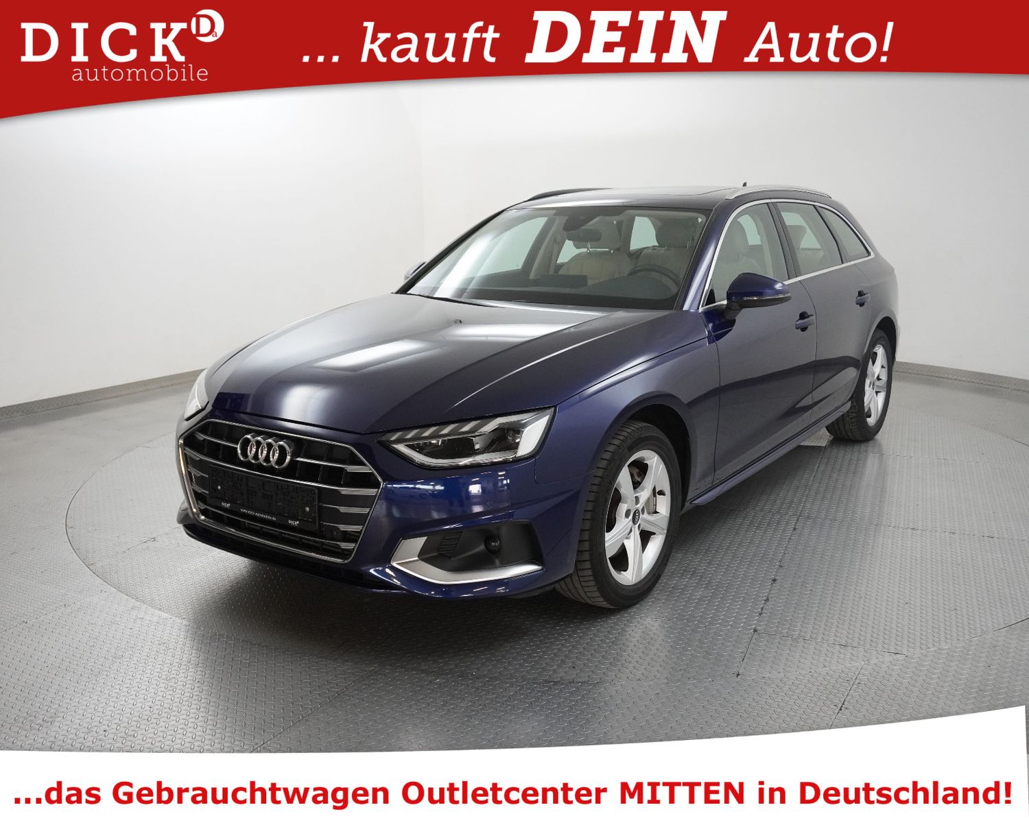 Fahrzeugabbildung Audi A4 Av 40 TFSI S-Tr. Advan PANO+LEDER+SHZ+NAV+LED