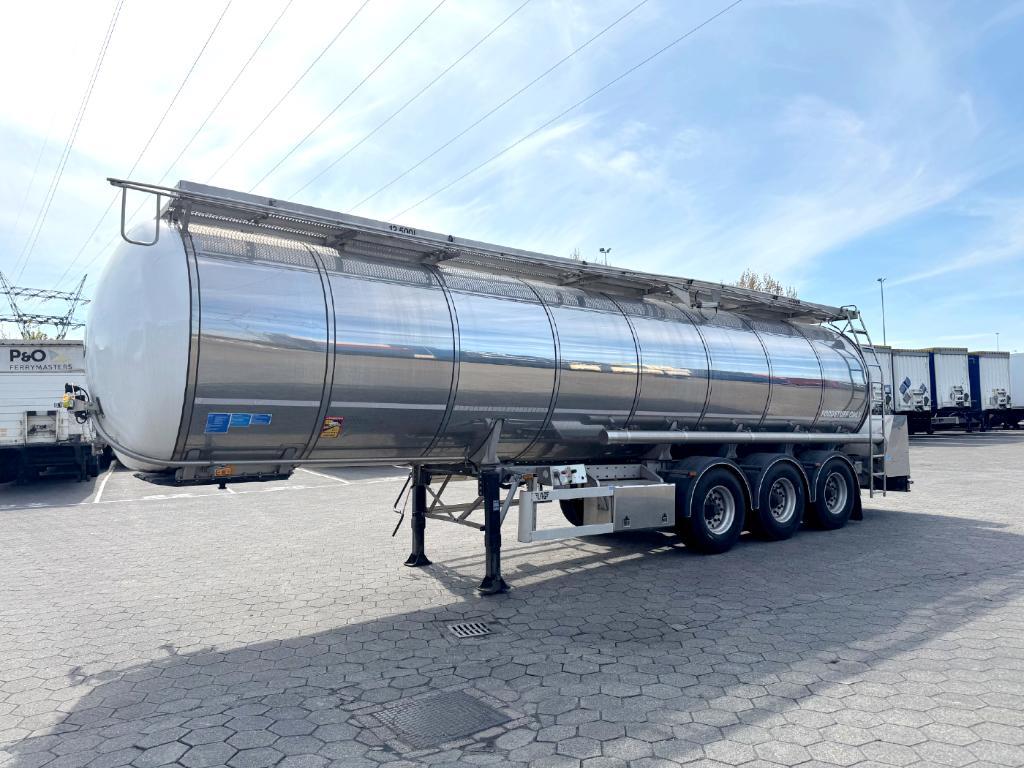 Lag Trailer Tanker Edible 33 M3 Capacity in Liters