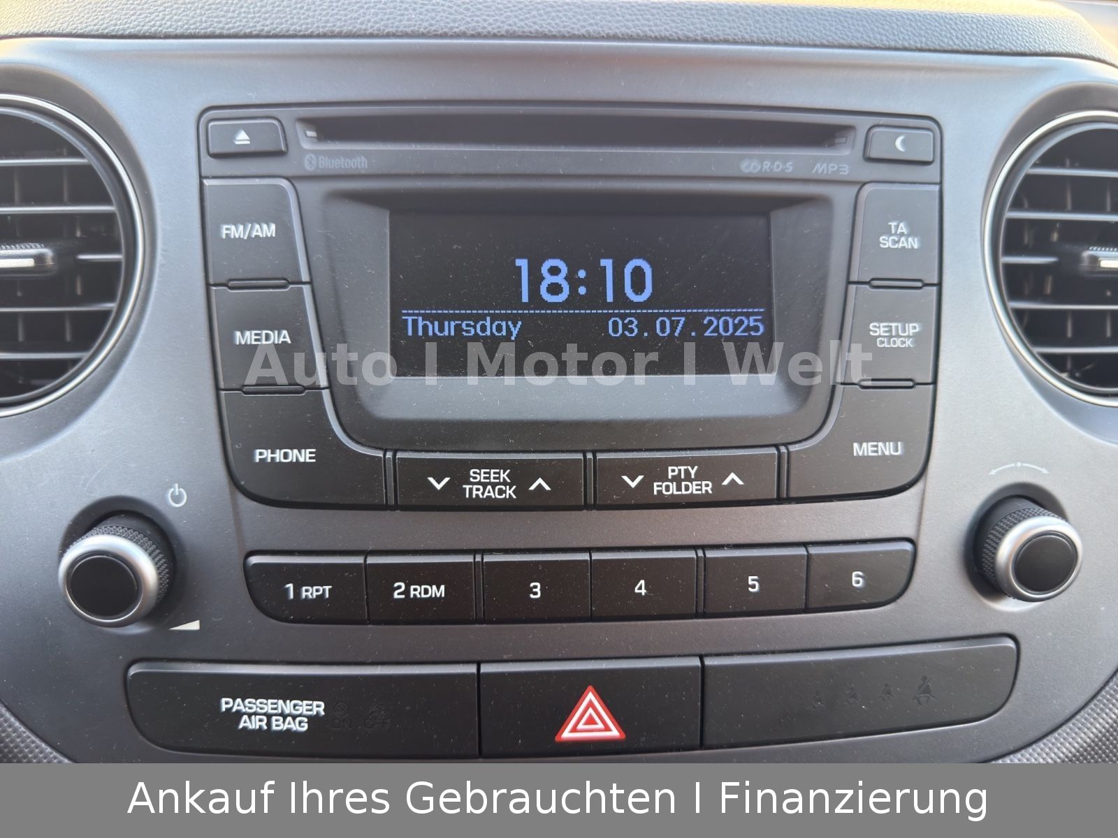 Fahrzeugabbildung Hyundai i10 Passion SHZ/AC-AUTO/ALU/LKRDHZG/BLUETOOTH
