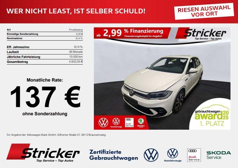 Volkswagen Polo R-Line 1.0TSI DSG 137,-ohne Anzahlung Kamer, миниатюра 2