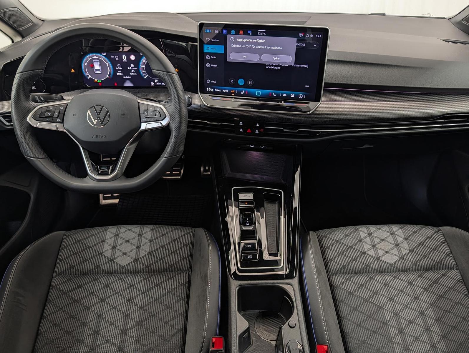 Volkswagen Golf Variant 1.5 eTSI DSG R-Line ACC Winter Kam., миниатюра 26