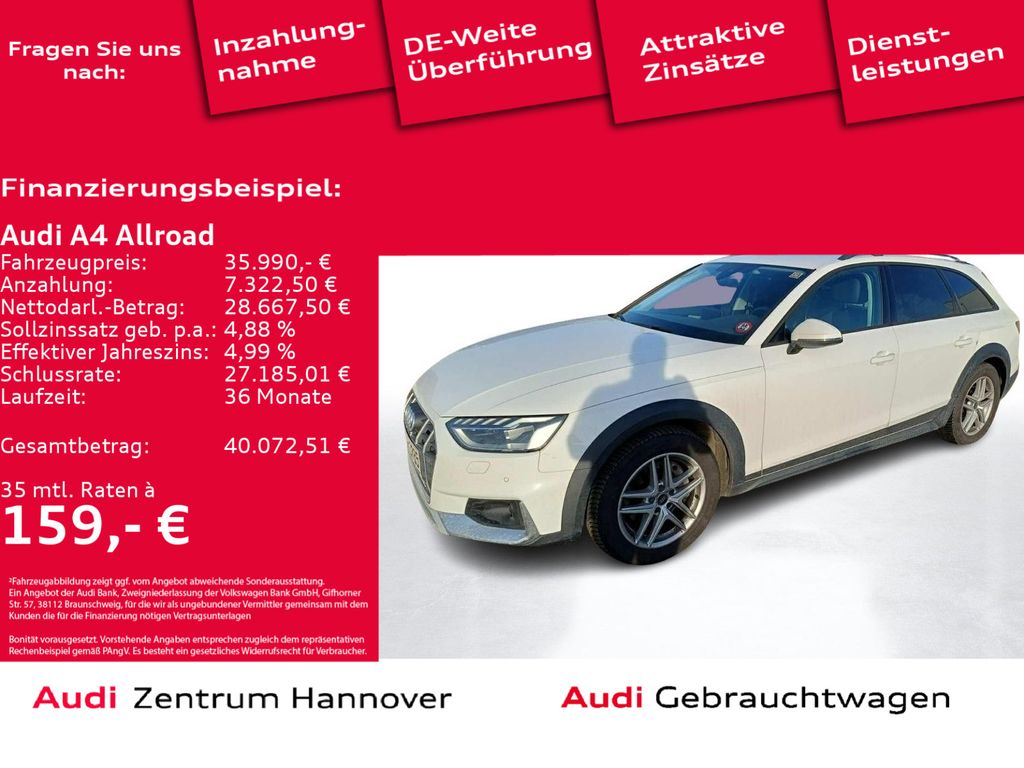 A4 allroad quattro 40 TDI AHK virtual DAB