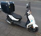 SYM 125 ccm Motorroller, Pizzaroller mit XXL Topcase - ROLLER 125CC