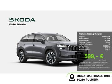Skoda Leasingangebot: Skoda Kodiaq Selection 1.5 TSI PANO MATRIX-LED 360°