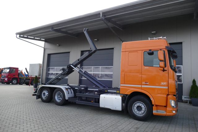 DAF XF460/6x2, Meiller 20to. Haken, Intader, E6