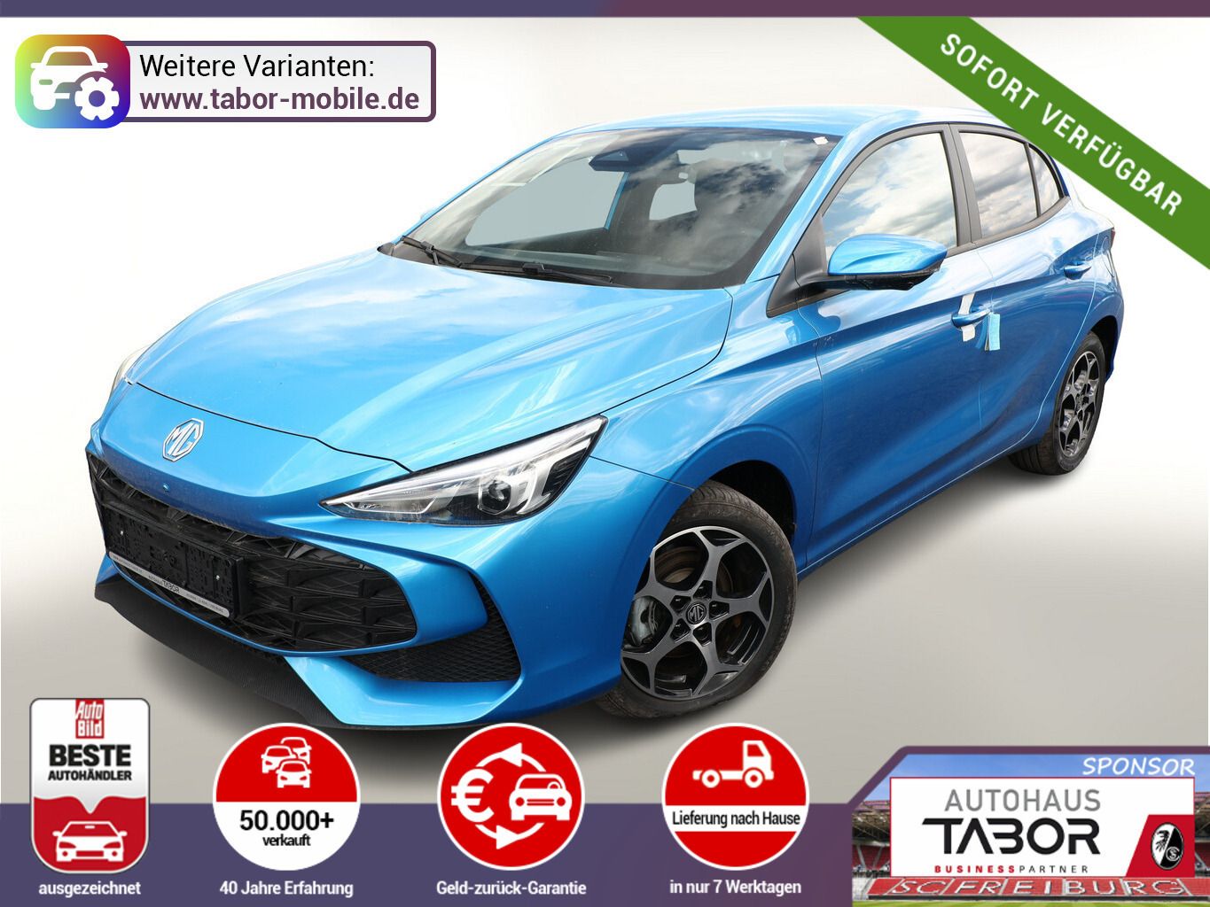 MG3 HEV+ Luxury  ACC LED 360Kam SHZ TotW Nav 16Z