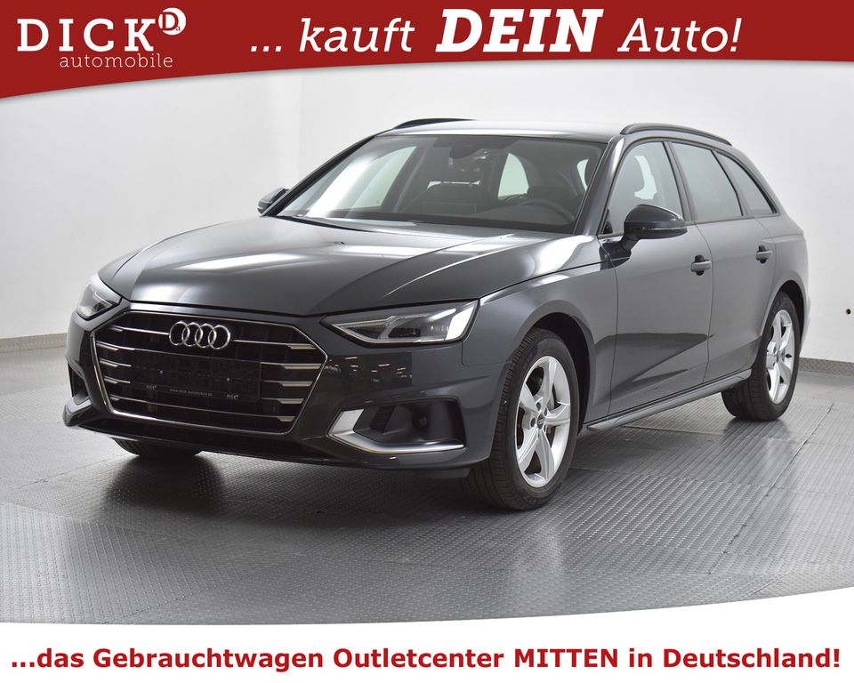Audi A4 Av 40d S-Tr Advanc Sport NAVI+LED+SHZ+AHK+TEM