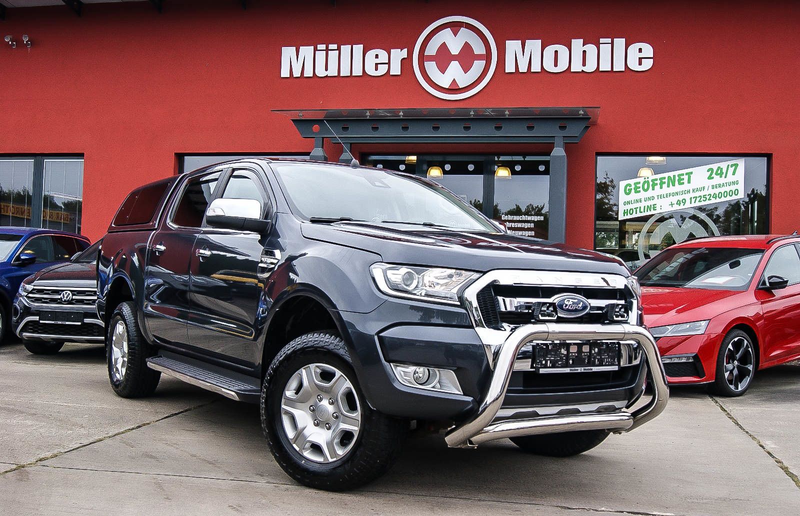 Fahrzeugabbildung Ford Ranger Limited 2.2 Doka 4x4 HARDTOP OFFROAD AHZV