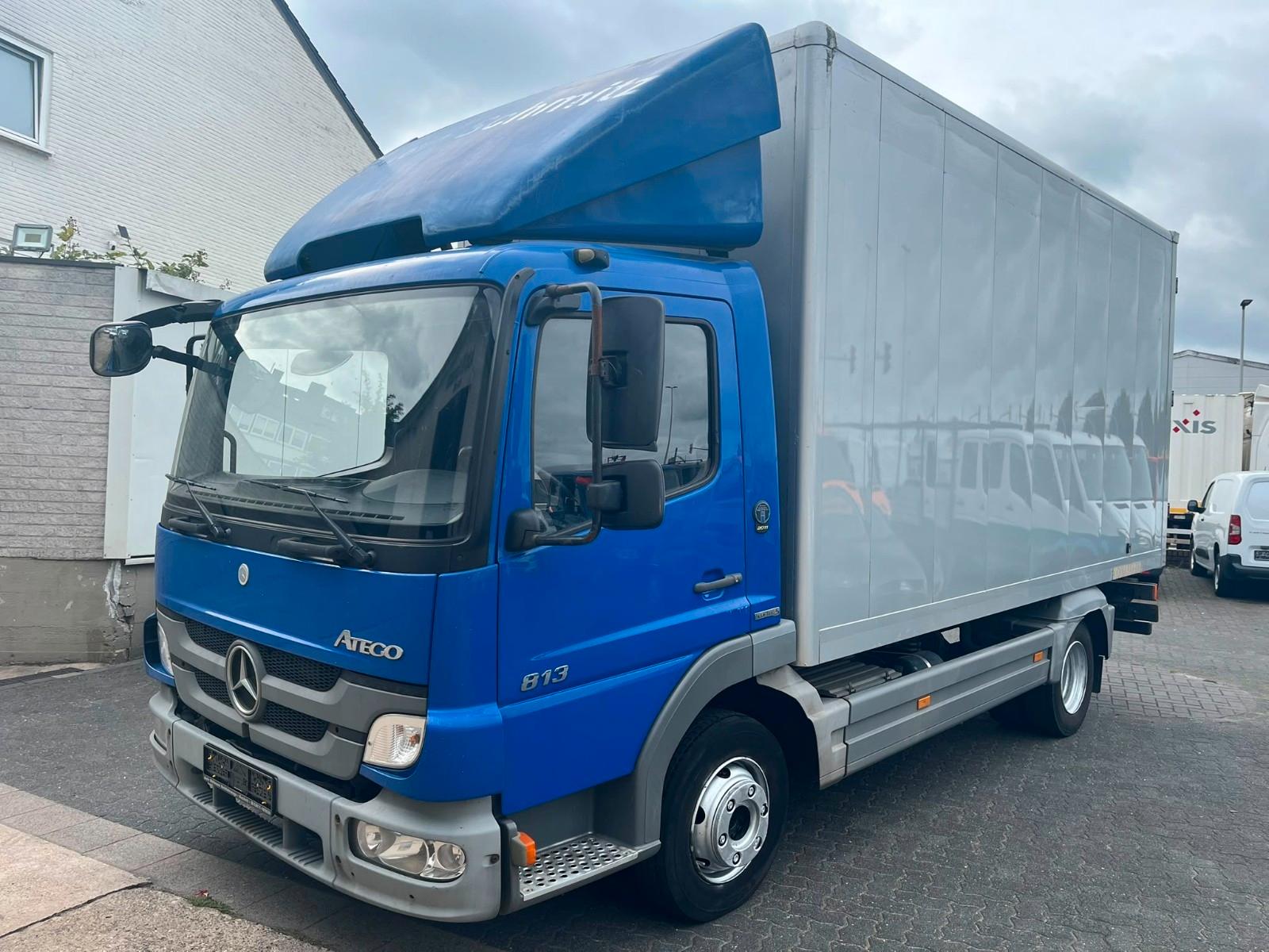 Mercedes-Benz ATEGO 813*KOFFER*DACHLUKE*MULTILENKRAD*1.HAND