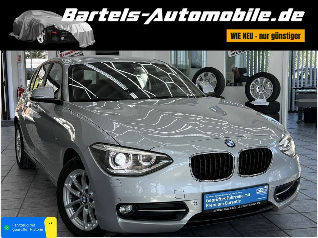 BMW 118 dA Sport Line, 1.Hd., Navi, Bi-Xenon, Sitzh.