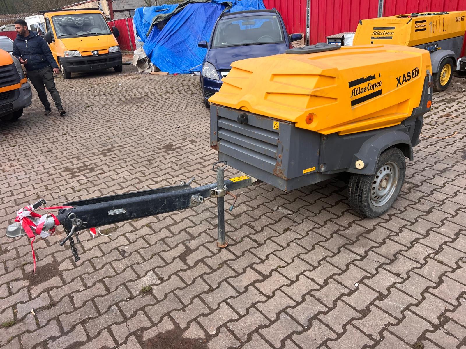 Atlas Copco XAS 37  Kompressor - Abbruchham. TEX21P