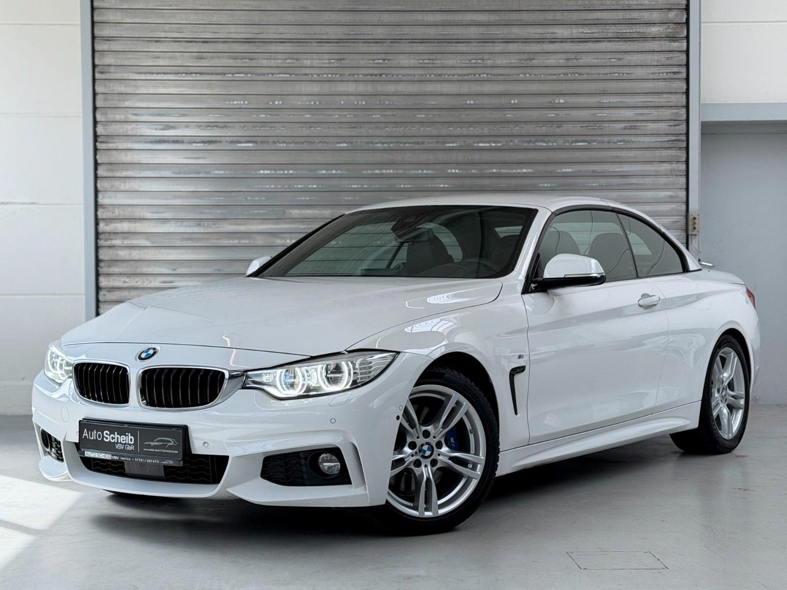BMW 420d Cabrio SAG*M-Paket*Head-Up*Kamera*Vollleder