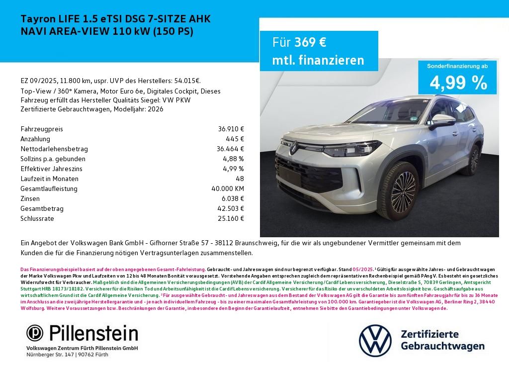 Image of Volkswagen Tayron