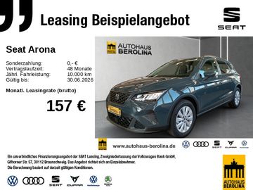 Seat Leasingangebot: Seat Arona 1.0 TSI Road Edition DSG *NAV*GRA*PDC*SHZ*