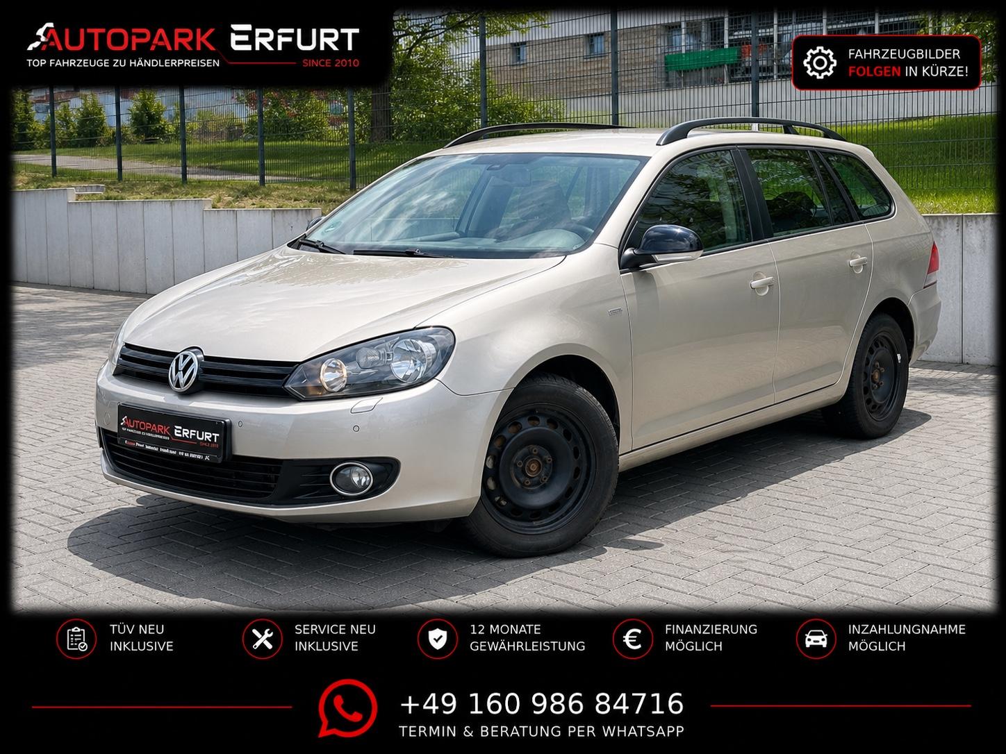 Volkswagen Golf VI Variant Match Automatik*Klima*Leder*Temp