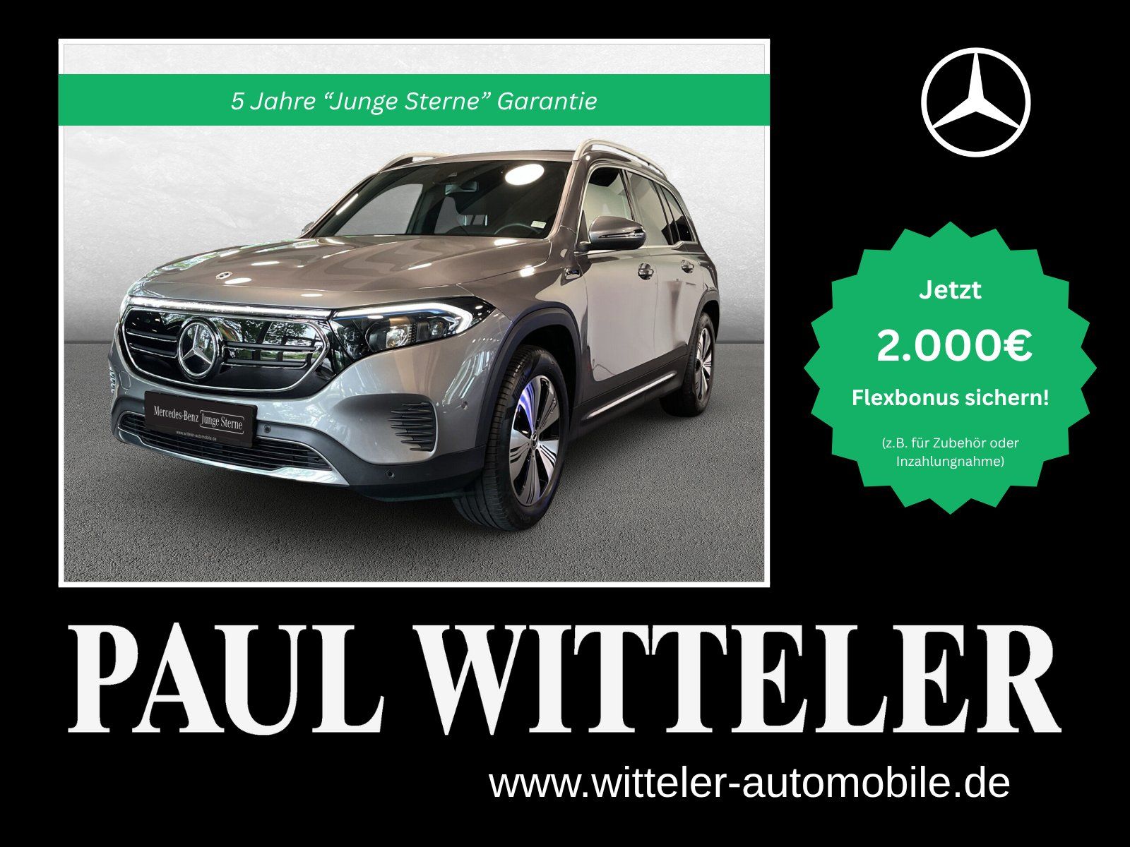 Mercedes-Benz EQB 300 4MATIC Progressive LED/Tempomat/Kamera