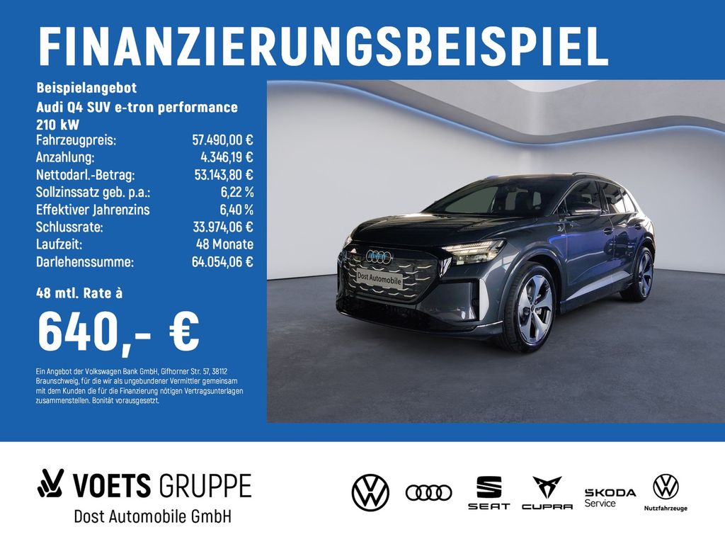 Audi Q4 SUV e-tron performance 210 kW 2xSLINE+TECH PL