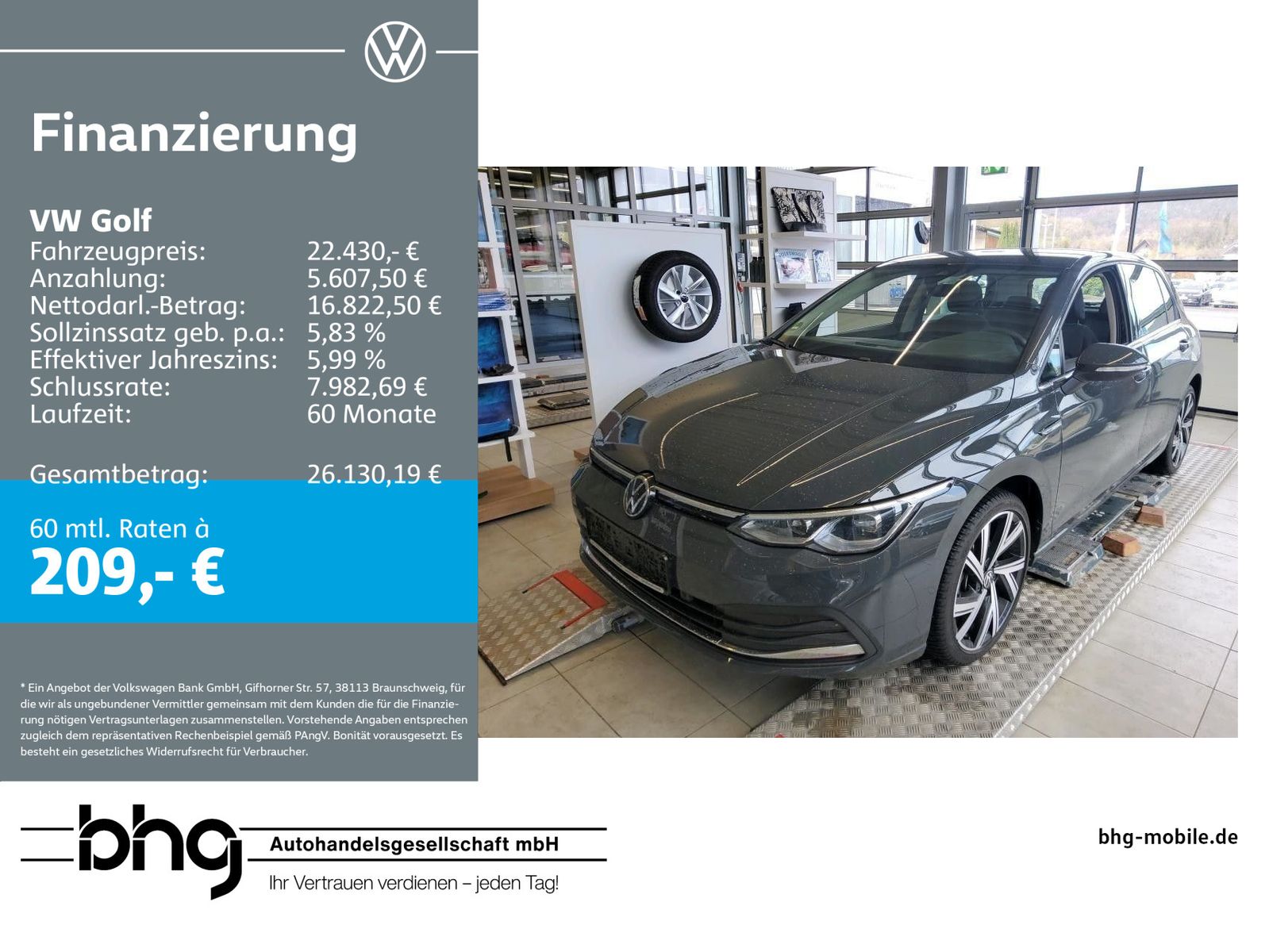 Volkswagen Golf Style 1,5 TSI OPF 6-Gang