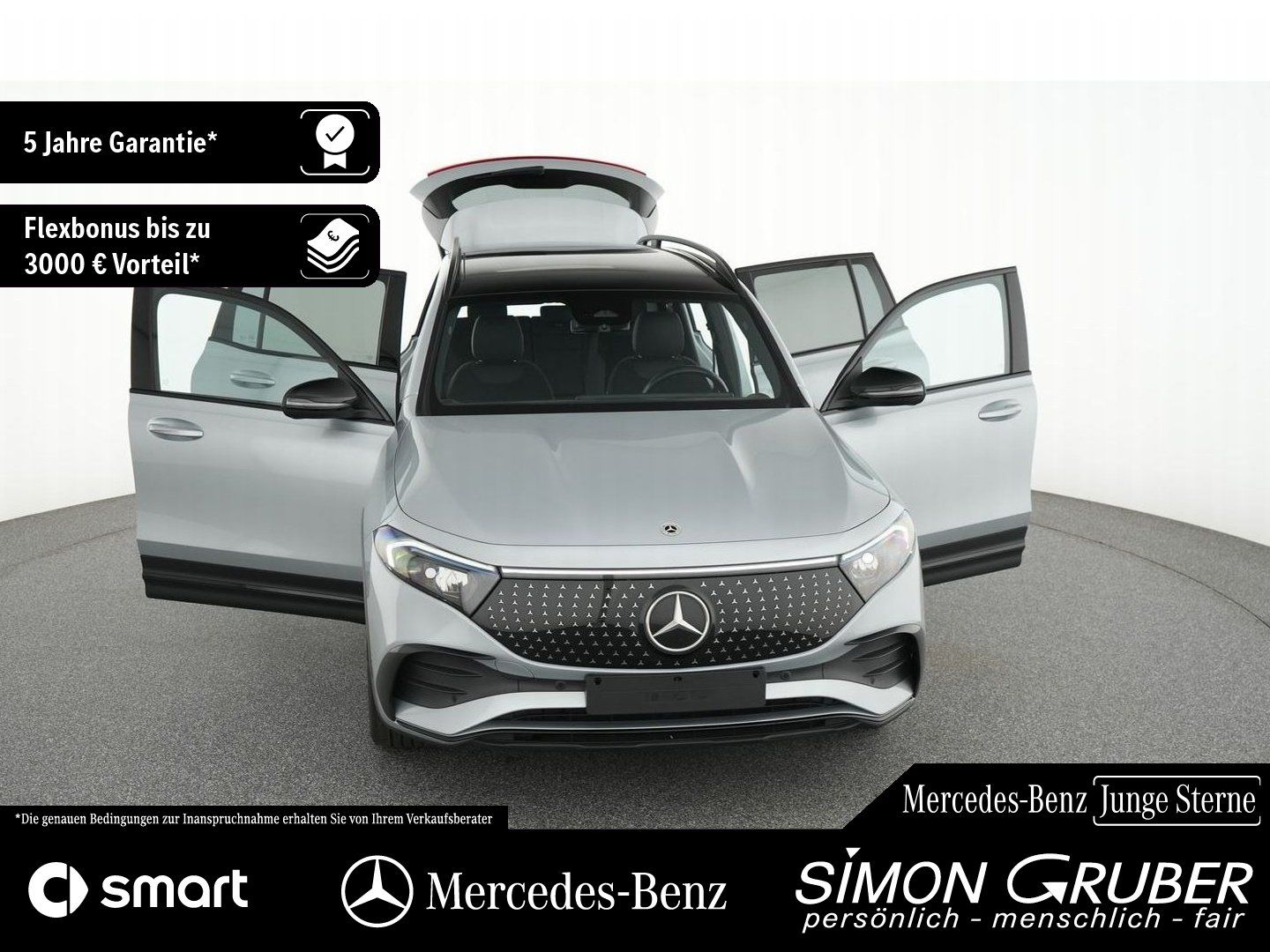 Fahrzeugabbildung Mercedes-Benz EQB 250+ AMG Night Pano Ambi LED AHK Mod 2025