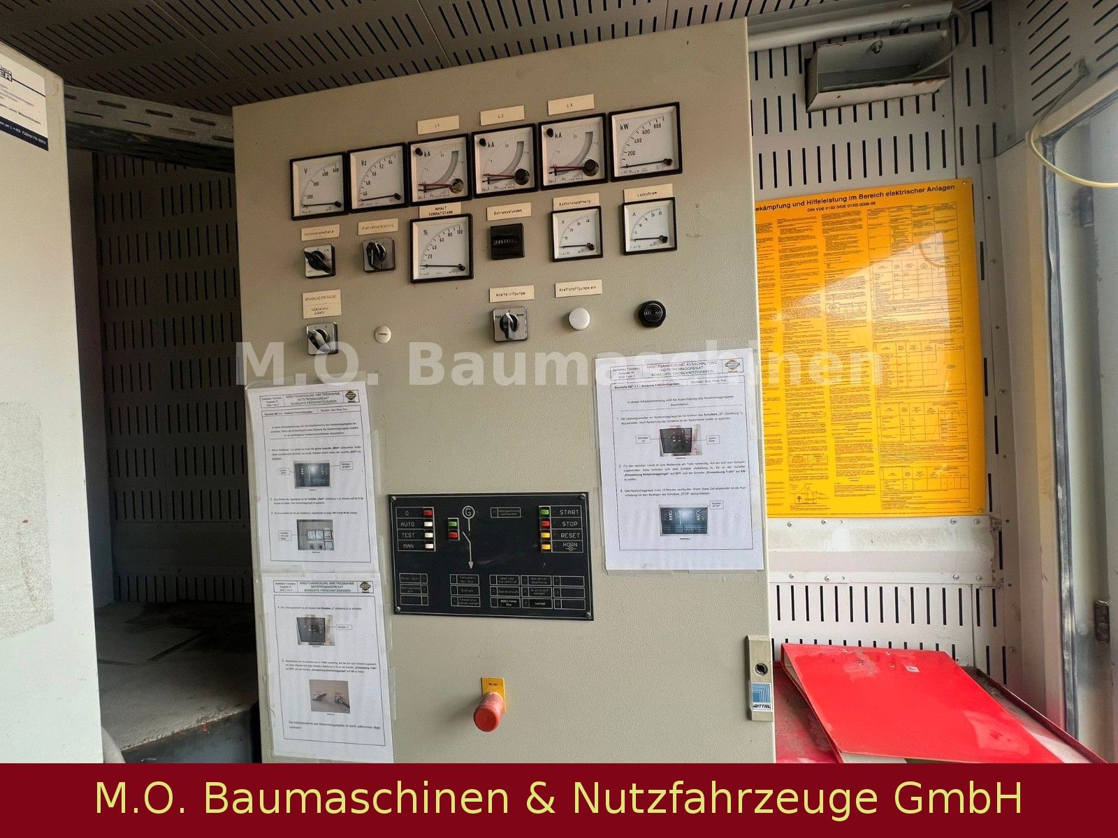 Fahrzeugabbildung Andere Stromaggregat 1000 KVA MTU / 8 Zylinder /