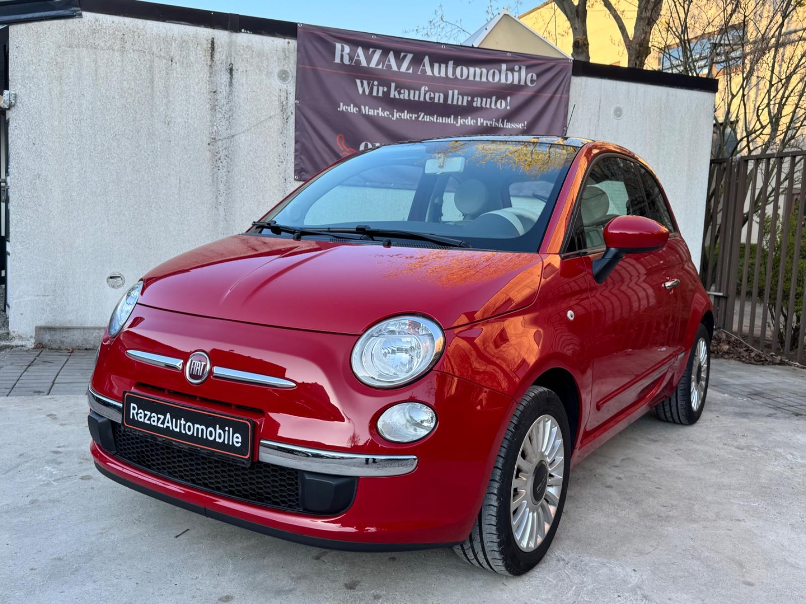 Fiat 500 Lounge/Panorama-Dach/ TÜV/Klima