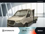 Mercedes-Benz Sprinter 317 Pritsche 43 DoKa Silber AHK Klima