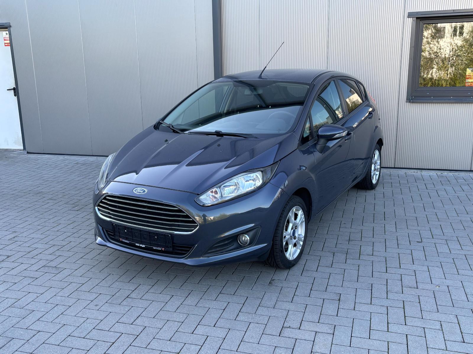 Ford Fiesta 2013 — rear view