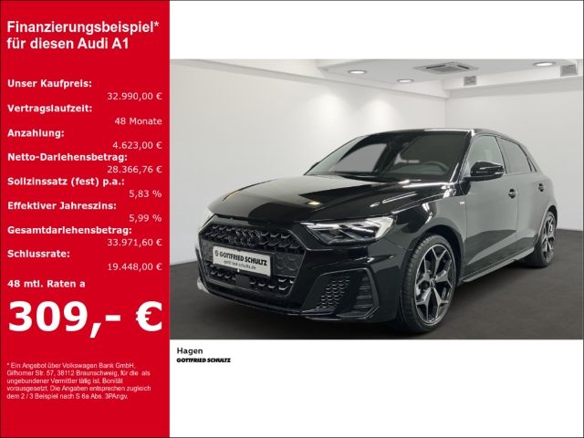 Audi A1 Sportback S-Line 30 TFSI LED+SONOS+Kamera