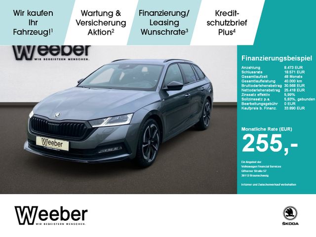 Skoda Octavia Combi 2.0 TDI 4x4 DSG Sportline HeadUp N