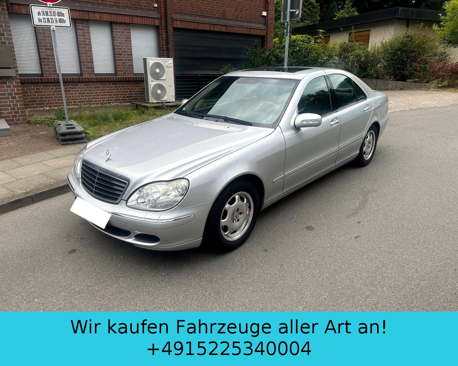 Mercedes-Benz S 350*TÜV NEU*MOPF*AUTOMATIK*S-DACH