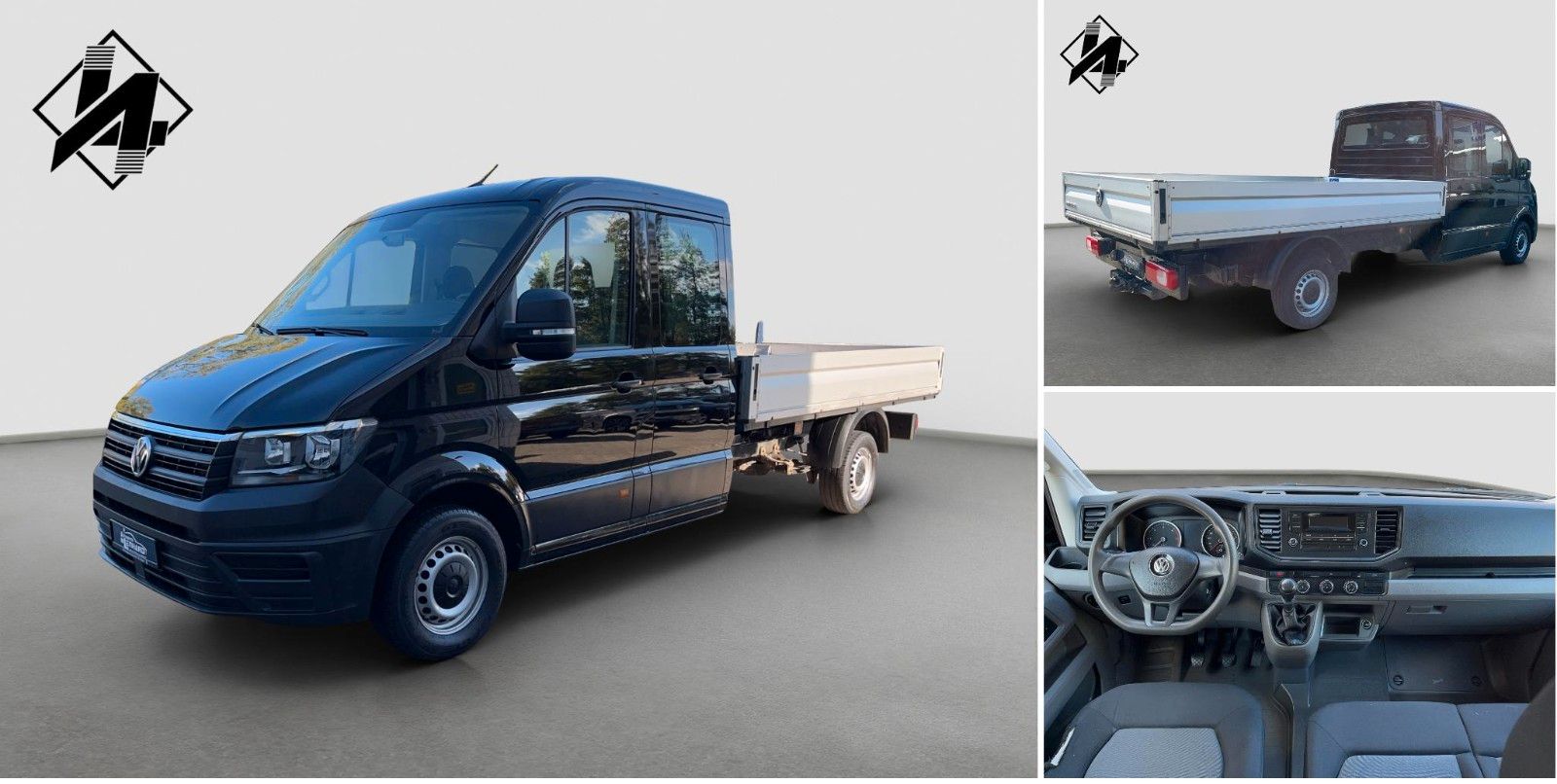 Fahrzeugabbildung Volkswagen Crafter Pritsche Pritsche DOKA lang L3 RWD