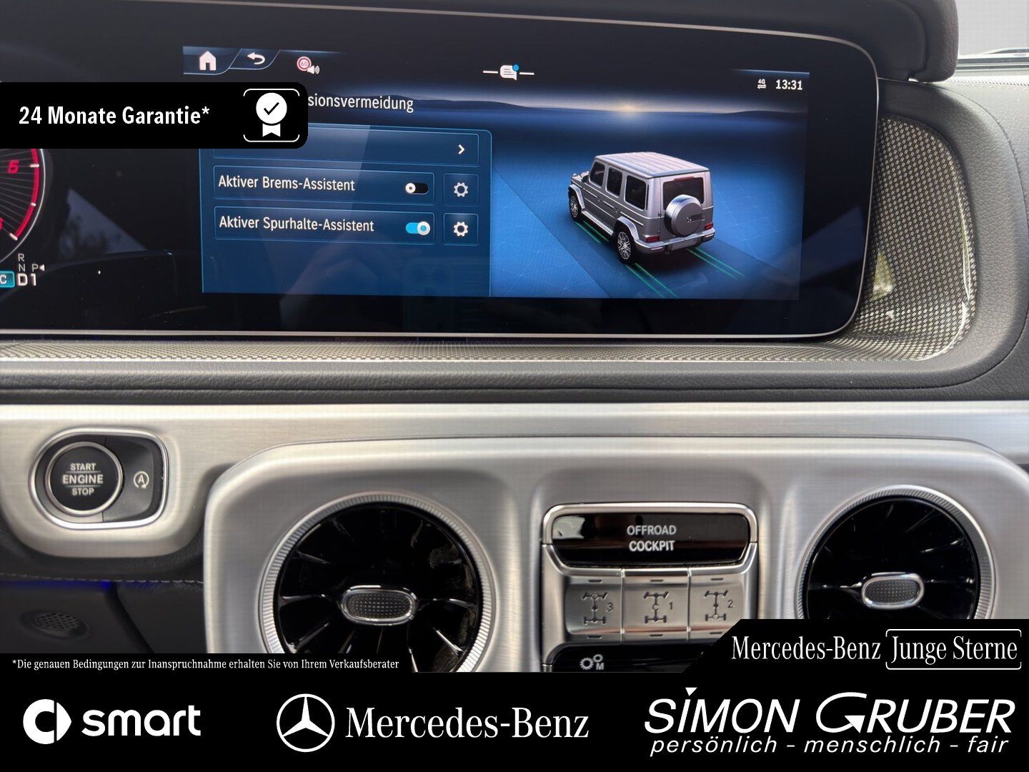 Fahrzeugabbildung Mercedes-Benz G 450 d Professional Night II Standheizung AHK