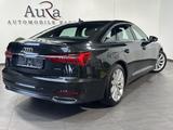 Audi A6 40 TDI Qu S-Line NAV+LED+PANO+AHK+VCOCK+19ZO - mit Diesel-Antrieb: Grau, Teilleder, Panorama-Dach, Limousine