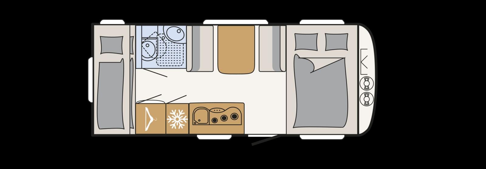 Dethleffs c'go Active 495 QSK