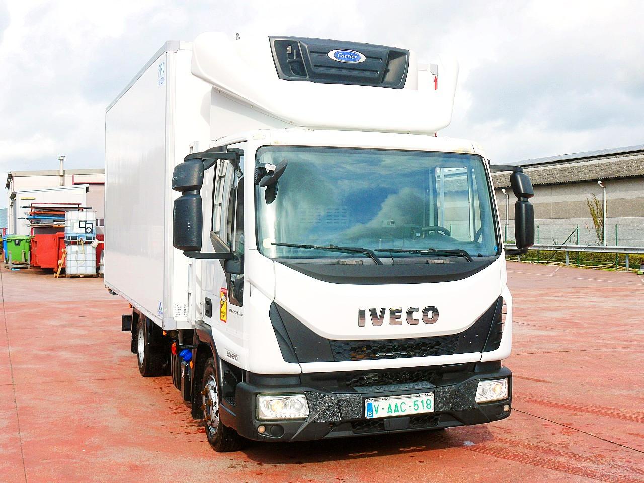 Iveco 80E21 EUROCARGO KUHLKOFFER CARRIER SUPRA 450 ATP