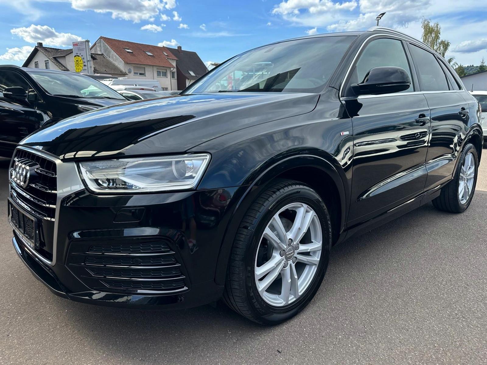 Audi Q3 TDI  S-line quattro Leder Navi SHZ LED 1-Hand
