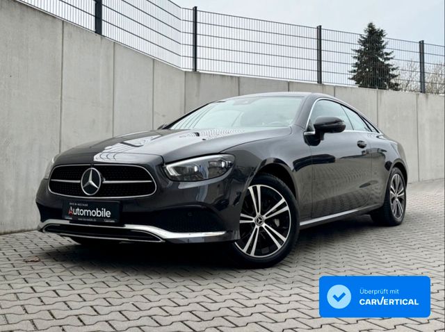 MERCEDES-BENZ E400d 4M Coupe/Multibeam/360°/Spur/1.Hand/SR+WR