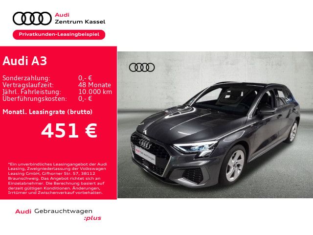 Audi A3 SB 40 TFSIe S line LED Navi PDC+ CarPlay