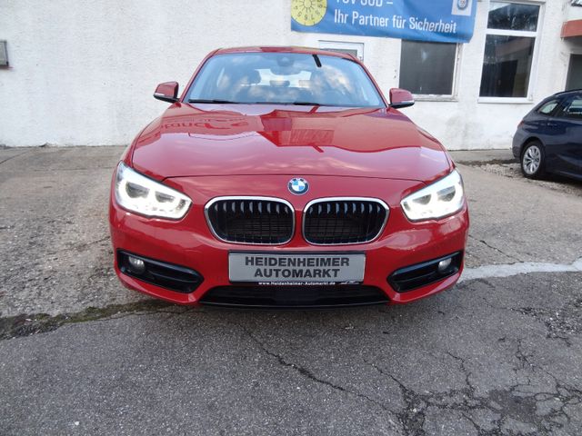 Fahrzeugabbildung BMW 118d Sport Line/1.Hd/GSD/Navi/Kam/Automatik/150P