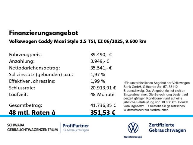 Volkswagen Caddy Maxi - Bild 4