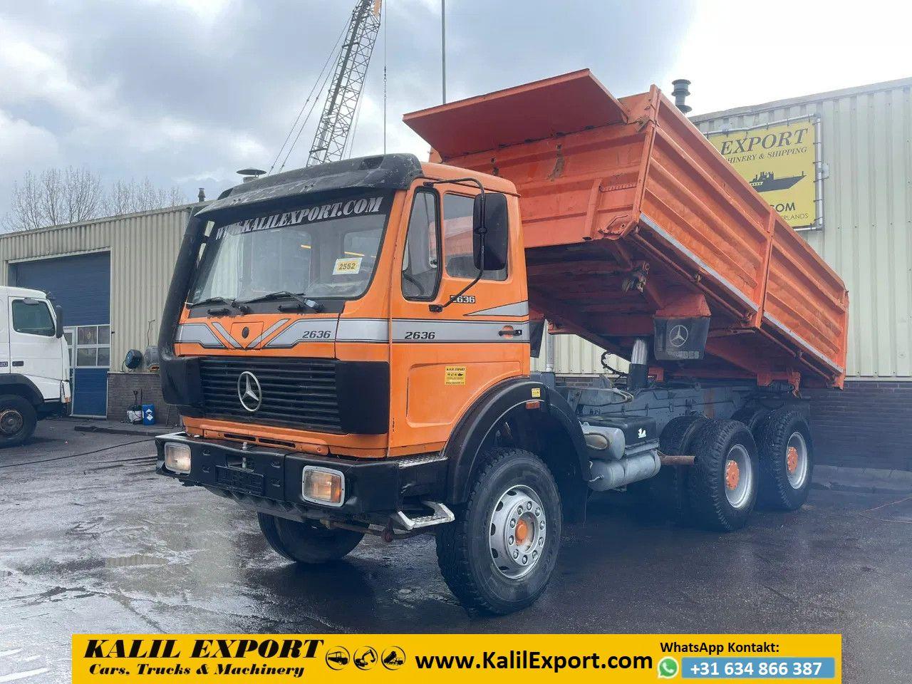 Mercedes-Benz SK 2636 Kipper 6x4 V10 ZF Big Axle Good Conditio