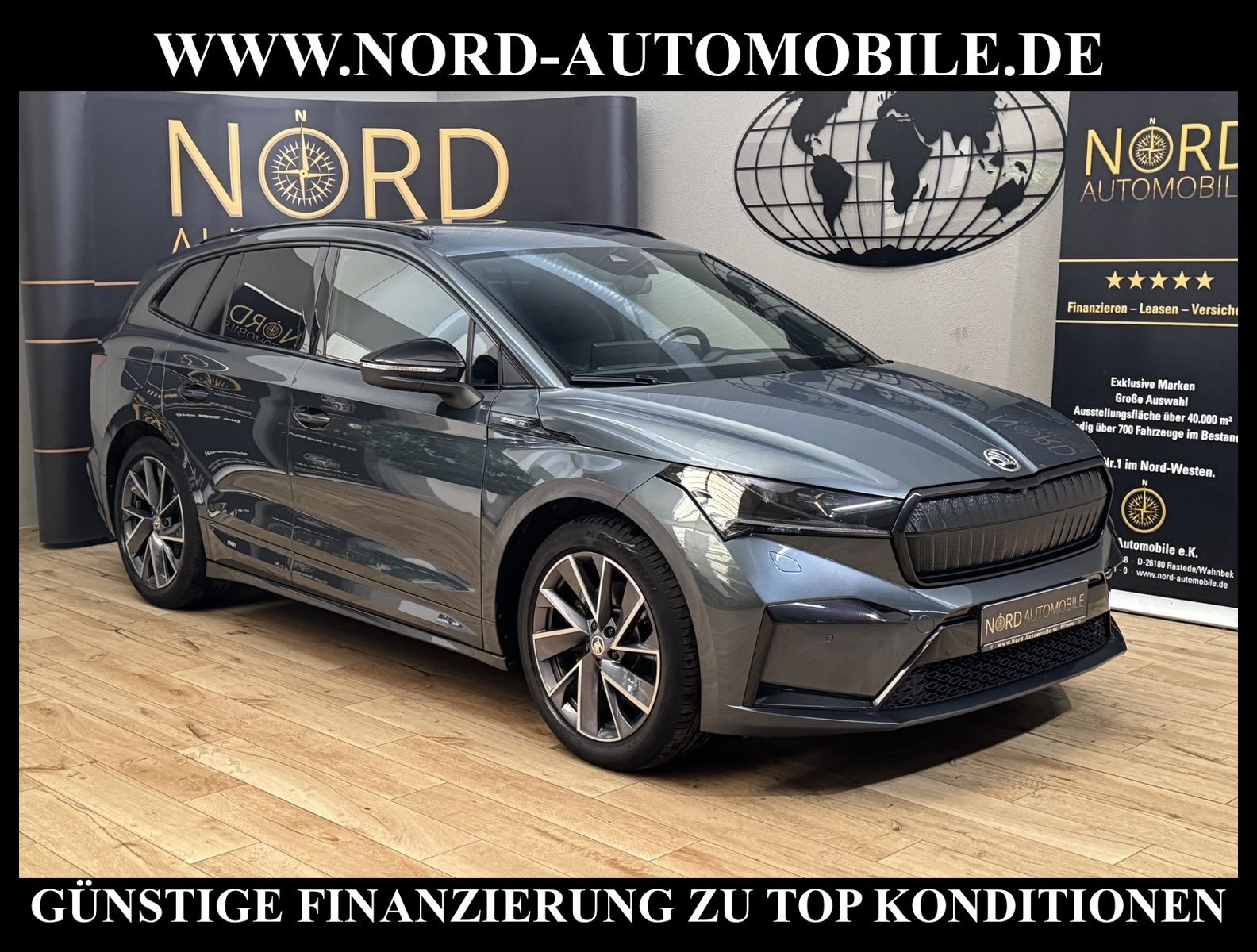 Skoda Enyaq iV Sportline Matrix Kamera Head-Up 20