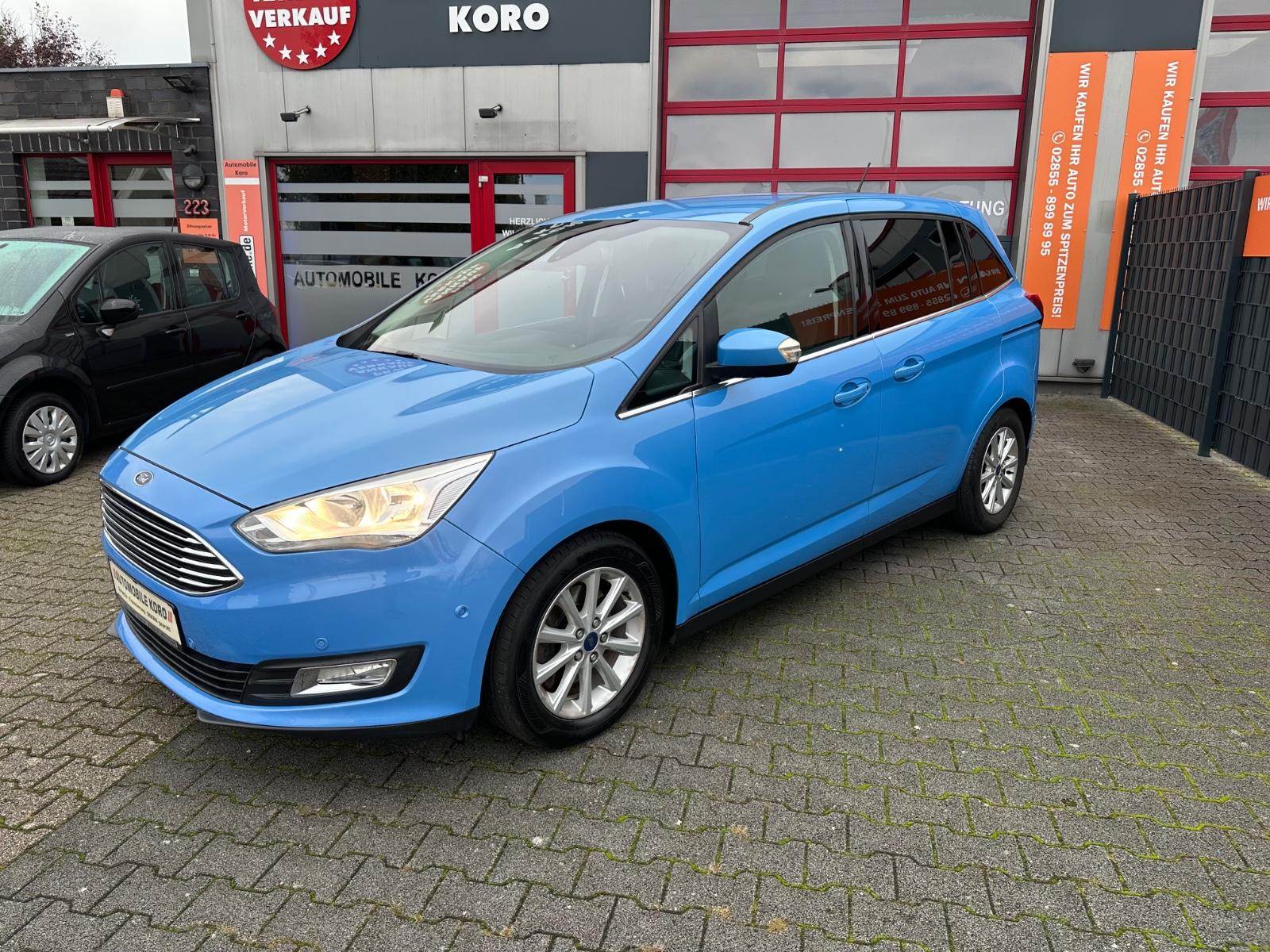Ford Grand C-MAX Titanium/Kamera/AHK/Sitz&Lenkrad.HZ