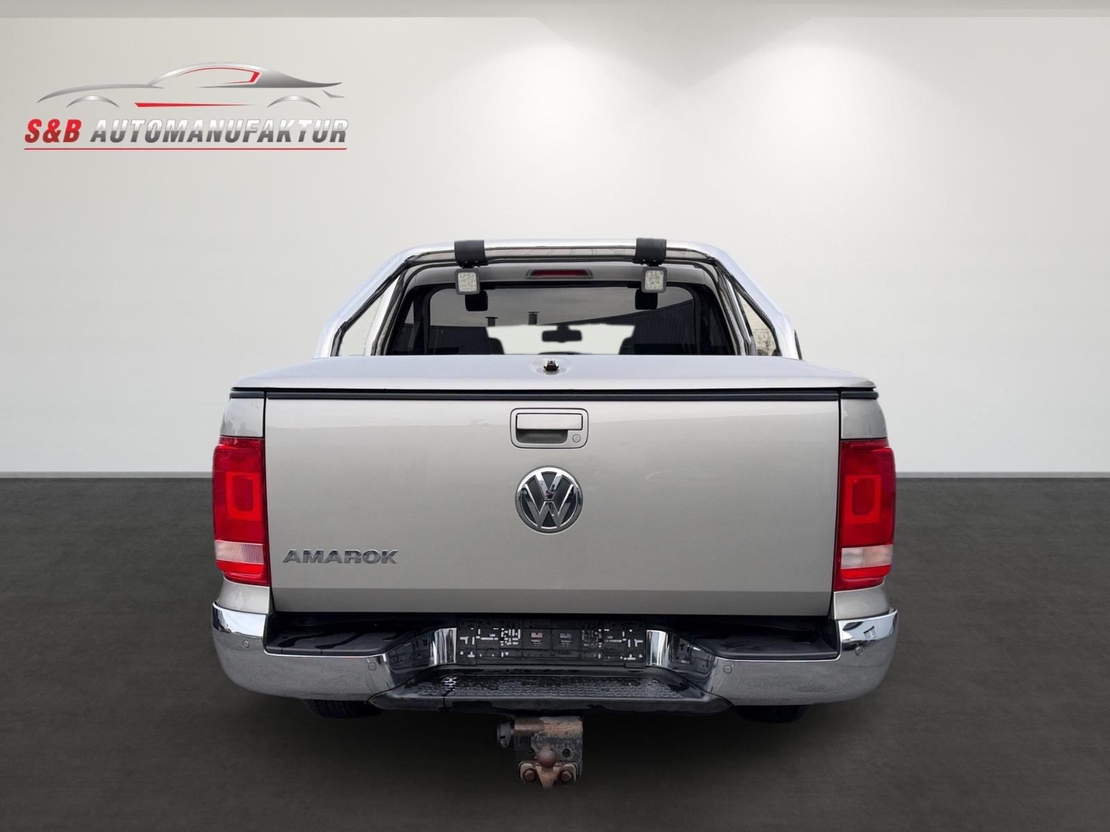 VOLKSWAGEN AMAROK HIGHLINE 2.0 TDI 179ch 4MOTION - CUIR VIENNA - NAVIGATION GPS - ATTELAGE - SIÈGES CHAUFFANTS - RADARS AVANT/ARRIÈRE