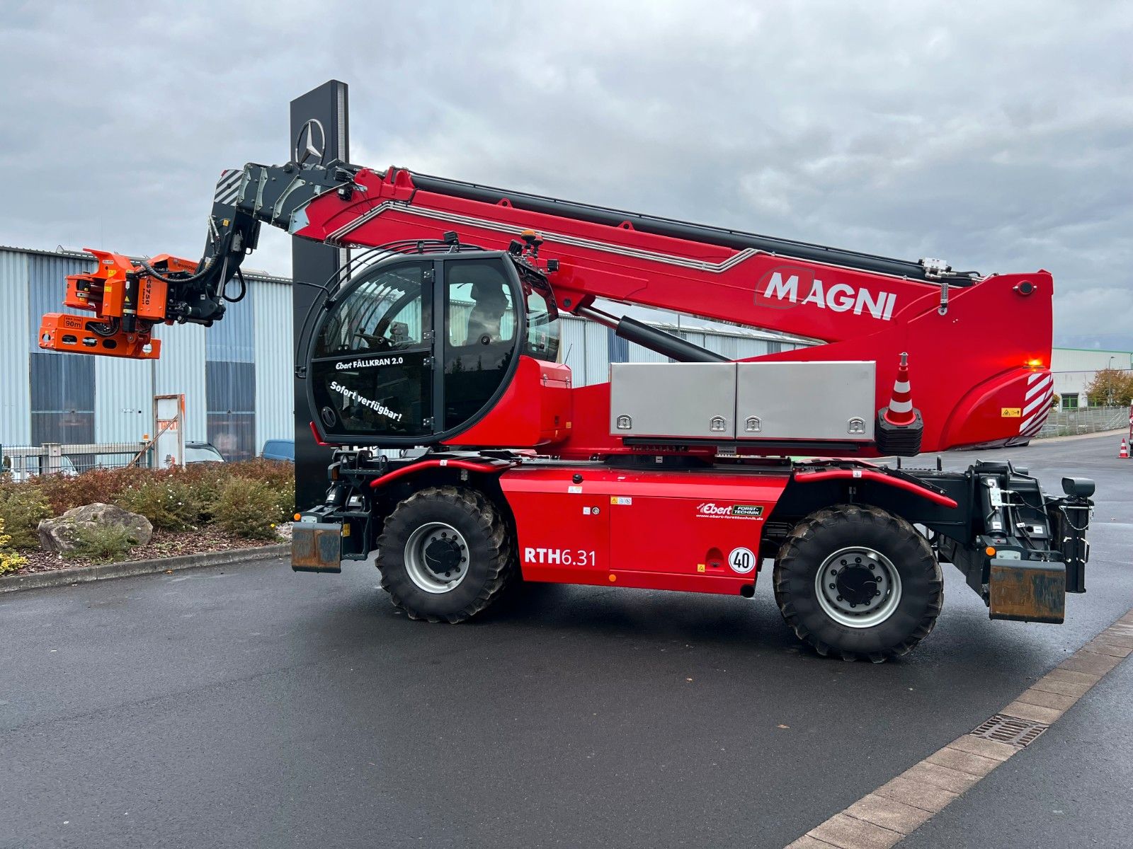 Fahrzeugabbildung Andere Magni RTH 6.31 SH / Fällkran 2 / Westtech CS750