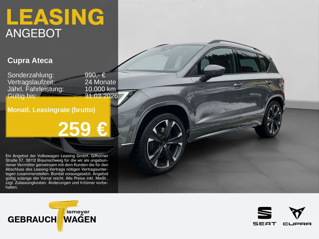 Ateca VZ 2.0 TSI 4D LM19 PANO AHK SUPERSPORT eKL