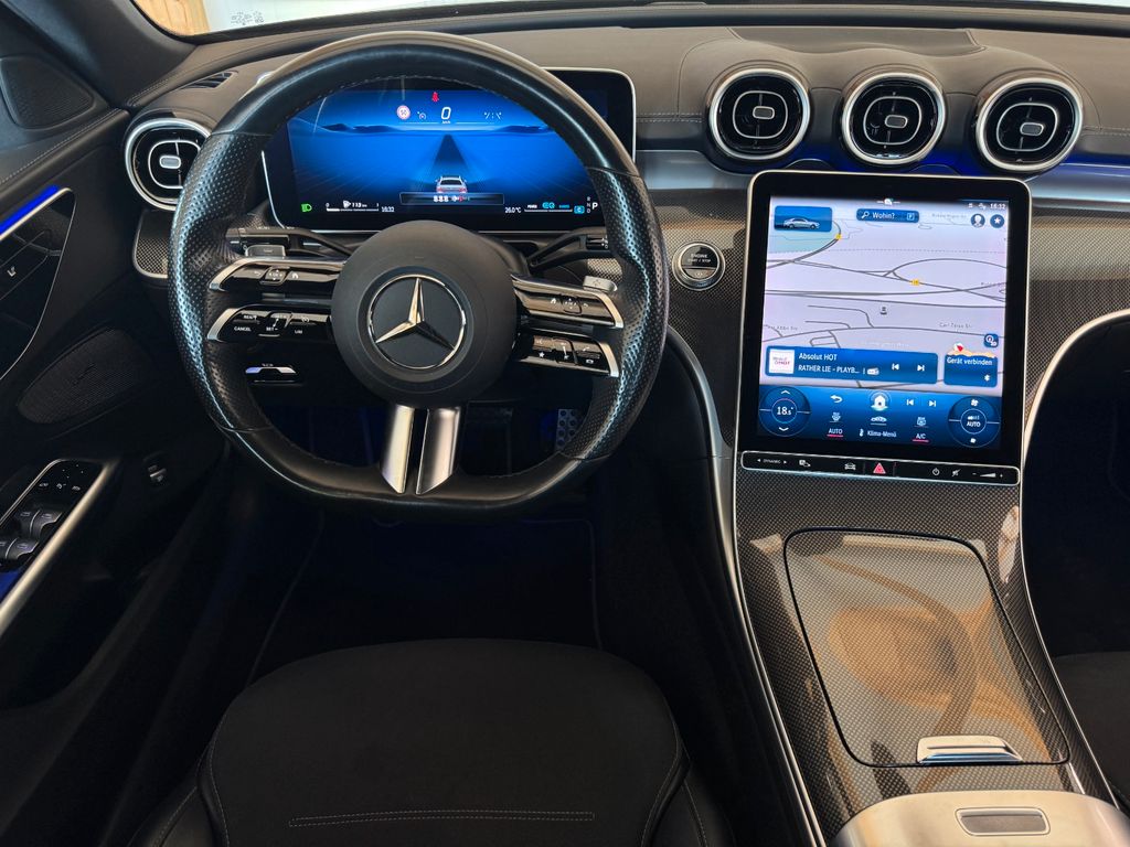 Mercedes-Benz C 300 Limo. 9G AMG Line,LED,AHK,RFK,Spur,Mbux