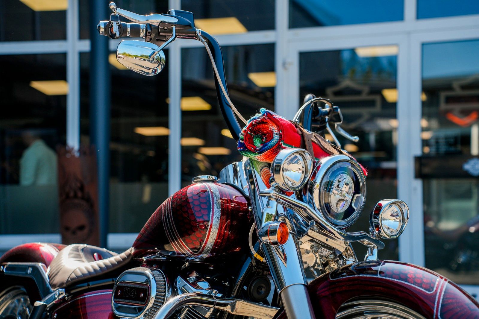 Fahrzeugabbildung Harley-Davidson FAT BOY FLFBS 114 MY24 - Chicano Umbau- Custom