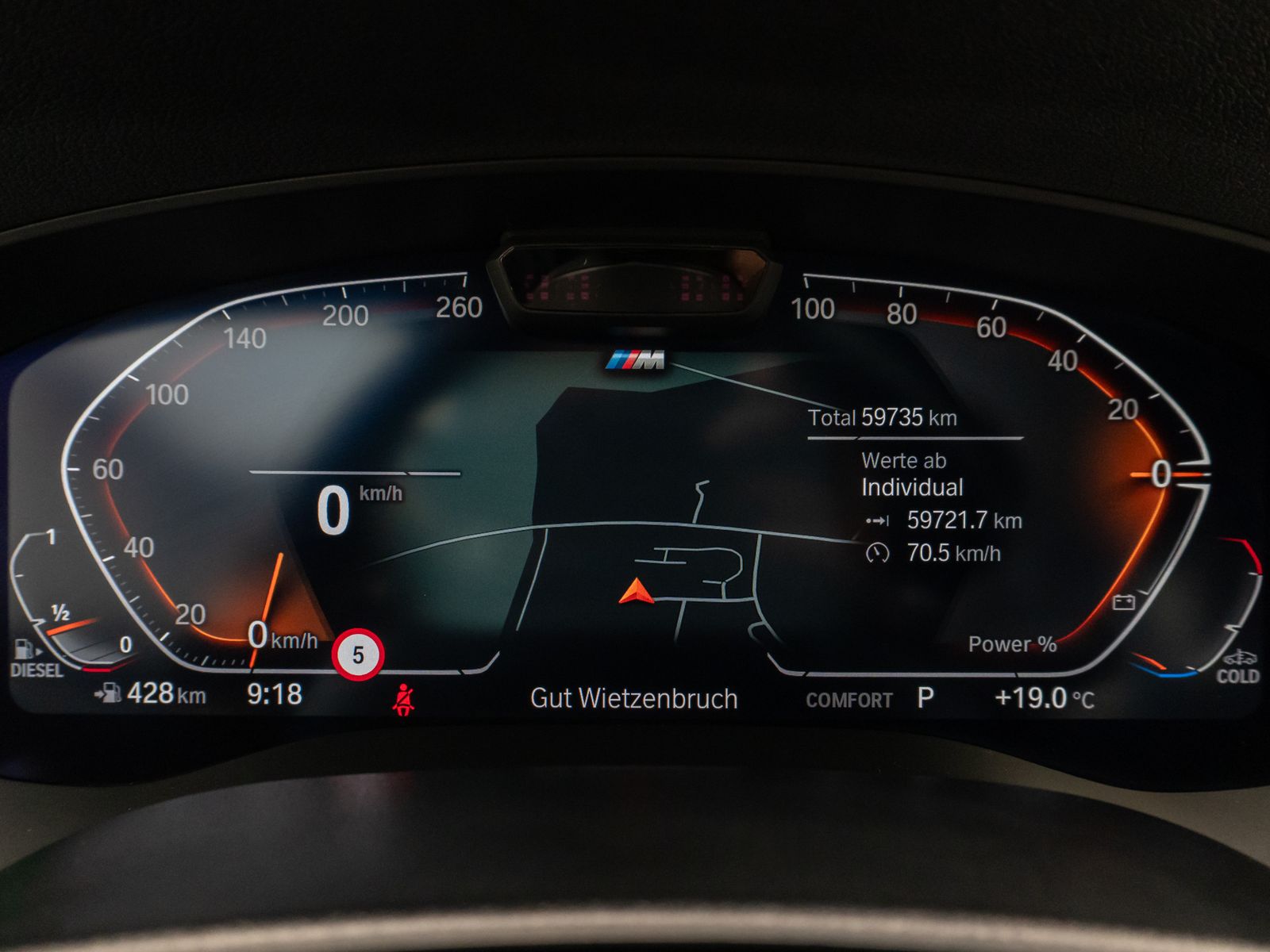 Fahrzeugabbildung BMW 530d  M Sport Kamera Laser HUD DAB HiFi Komfort